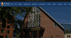 Desktop Screenshot of bethanyunitedchurch.ca